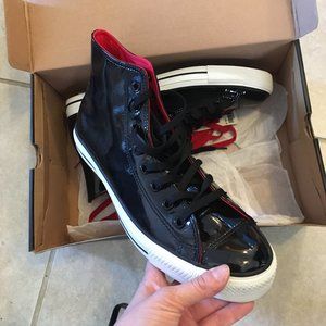 Patent Leather Chuck Taylor high tops - Converse